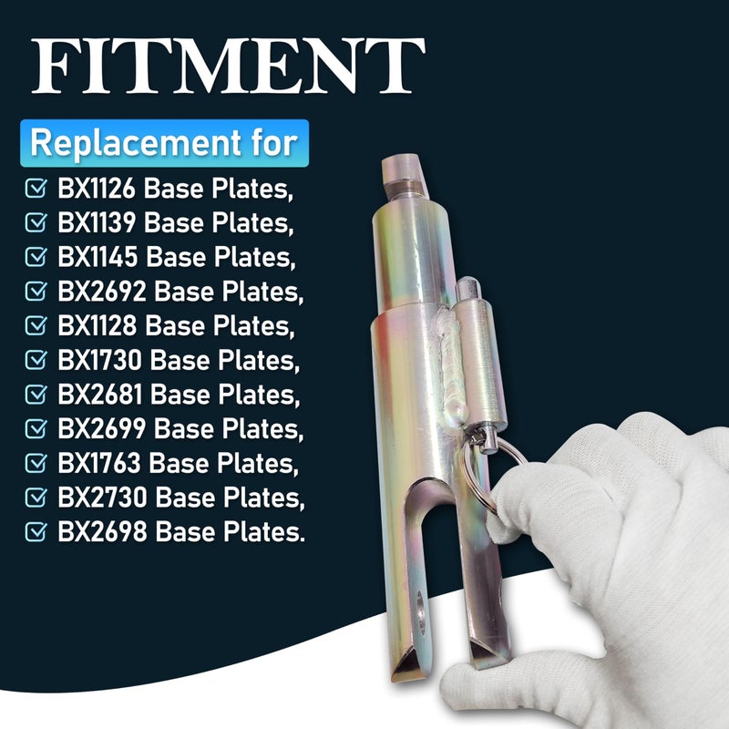 salangid 623468 Baseplate Insert Replacement for BX1126,BX1139,BX1145,BX2692,BX1128,BX1730,BX2681,BX2699,BX1763,BX2730,BX2698,1Pack,Removable - Image 3